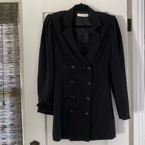 Women’s Astr The Label Black Suit Blazer Jacket Sz M